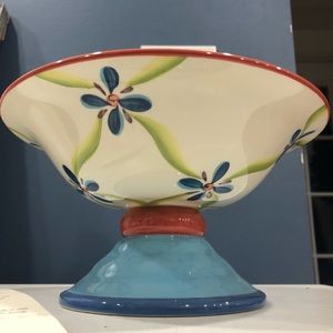 Southern Living veranda collection footed compote